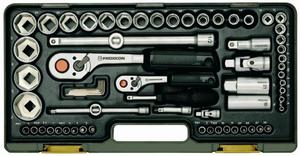 PROXXON ZESTAW Z GRZECHOTK TYPU SIL 1/2" i 1/4" 65-CZʦCIOWY - PR23286 - WYSYKA W 24H - 2822052610