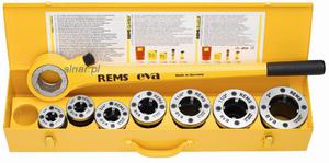 REMS EVA SET 1/2"-3/4"-1"-1i1/4"-1i1/2"-2" GWINTOWNICA RCZNA - 2822048761