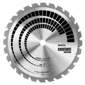 BOSCH TARCZA PILARSKA CONSTRUCT WOOD 250x3,2x30 20Z FWF - 2822053203