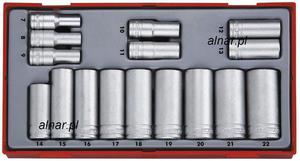 TENGTOOLS ZESTAW NASADEK 3/8" DUGICH - TT3816 144300100 - 2822053473