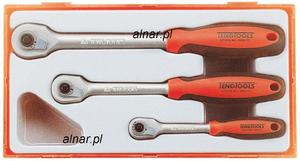 TENGTOOLS ZESTAW POKRTE ZAPADKOWYCH 1/4", 3/8", 1/2" - TT7203 - 128210101