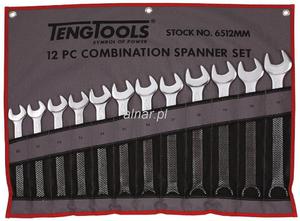 TENGTOOLS ZESTAW KLUCZY PASKO-OCZKOWYCH 12PC 20-32mm 6512MM 151590205 - 2822053491