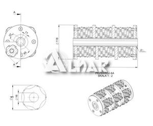 PEZAL PNF20-A ZESTAW NOY DO ASFALTU - 2822053610