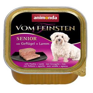 Animonda Vom Feinsten Senior z Drobiem i jagnicin 150g - 2869728010