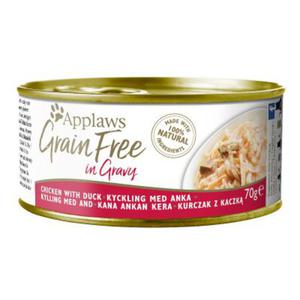 Applaws Grain Free Kurczak z Kaczk w sosie 70g - 2861744347