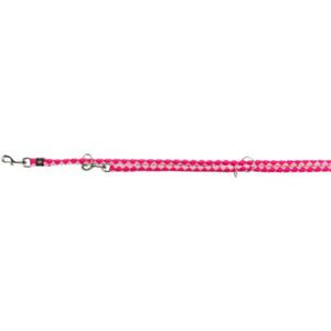 Smycz parciana pleciona Cavo 12mm/2m flamingo/fuchsia - 2861744737