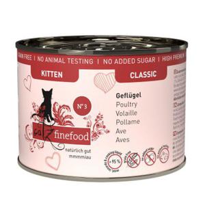 catz finefood Classic Kitten Nr 3 Drb 200g - 2866841223