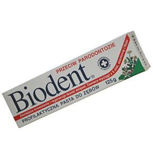 Pasta Biodent przeciw paradontozie 125g - 1892274534