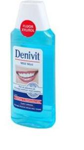 DENIVIT Pyn Do Pukania Ust MILD MINT 300ml