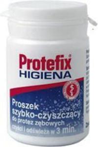 Protefix HIGIENA proszek szybko-czyszczcy do protez zbowych 80g - 1892274698