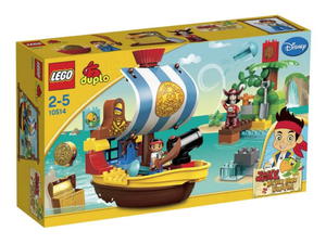 LEGO DUPLO Jake i piraci z Nibylandii 10514 Statek piracki Jake'a - 2859896894