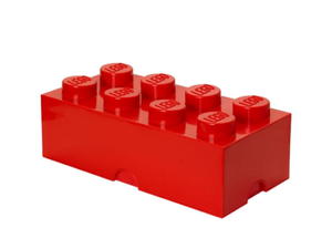 LEGO 40041730 Pojemnik na klocki 4x2 czerwony - 2859896901