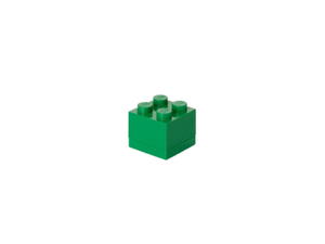 LEGO 40111734 Pojemnik na drobiazgi 2x2 MINI zielony - 2859896903