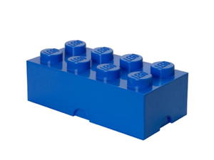 LEGO 40041731 Pojemnik na klocki 4x2 niebieski - 2859896905