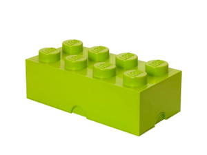 LEGO Friends 40041745 Pojemnik na klocki 4x2 jasnozielony - 2859896907