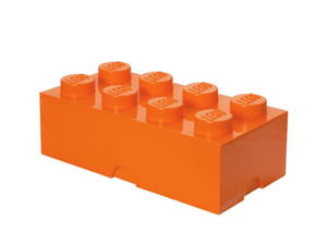 LEGO 40041760 Pojemnik na klocki 4x2 pomaraczowy - 2859896911