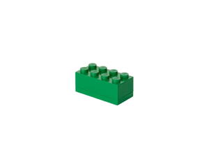 LEGO 40121734 Pojemnik na drobiazgi 4x2 MINI zielony - 2859896929