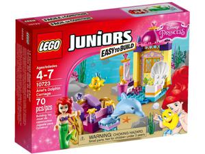 LEGO Juniors 10723 Disney Princess - kareta Arielki z delfinami - 2859897138