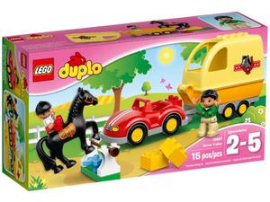 LEGO DUPLO 10807 Przyczepa dla koni - 2859897147