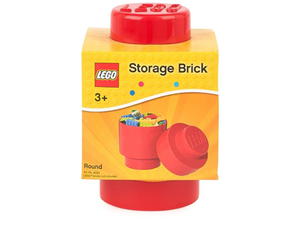 LEGO 40301730 Pojemnik na klocki okrgy 1x1 czerwony - 2852550748