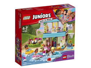 LEGO 10763 Juniors Domek nad jeziorem Stephanie - 2852550825