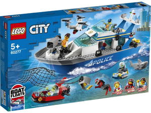 LEGO City 60277 Policyjna ód patrolowa