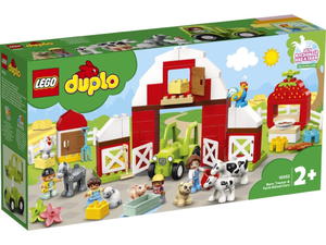 LEGO DUPLO 10952 Stodoa, traktor i zwierzta gospodarskie - 2859898592