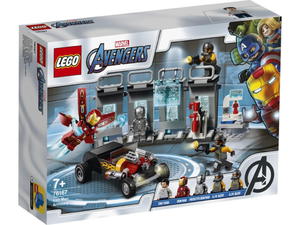 LEGO Super Heroes 76167 Zbrojownia Iron Mana - 2862875948