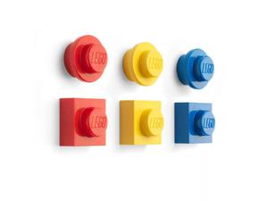 LEGO Classic 43200800 Zestaw magnesw (Czerwone, te, niebieskie)(6 szt.) - 2872674552