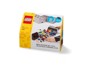 LEGO 41210002 Zestaw szufelek z rozdzielaczem (Szara/czarna) - 2872674558