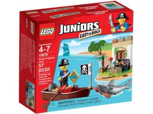 LEGO Juniors 10679 Poszukiwanie skarbu piratw - 2859896673