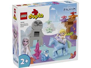 LEGO 10418 DUPLO Elza i Bruni w Zaczarowanym Lesie - 2877479288