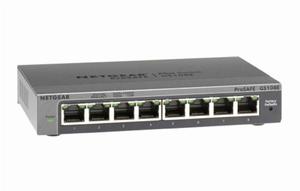 Switch NETGEAR GS108E-300PES (8x 10/100/1000Mbps) - 2878197099