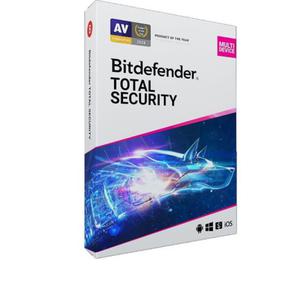 BITDEFENDER Total Security (5 stan.; 12 miesicy; Wersja cyfrowa; Domowa, Komercyjna) - 2865630247