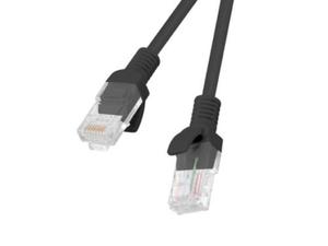 Patchcord UTP Lanberg PCU5-10CC-1500-BK (RJ45 - RJ45 ; 15m; UTP; kat. 5e; kolor czarny) - 2868522683