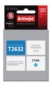 AE-2632N Tusz (zamiennik Epson 26 T2632; Supreme; 12 ml; niebieski) - 2878326755