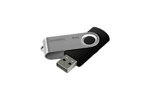Pendrive GoodRam Twister UTS2-0080K0R11 (8GB; USB 2.0; kolor czarny) - 2876149954