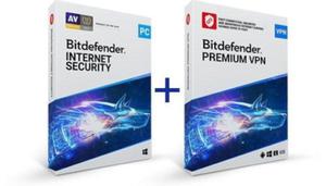 Bitdefender Internet Security + VPN 10U/1Y - 2871475273