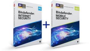 Bitdefender Internet Security + Mobile Security 1U/1Y - 2871475275