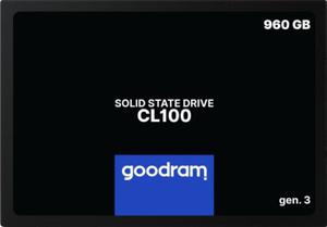 SSD GOODRAM CL100 Gen. 3 960GB SATA III 2,5 RETAIL - 2871750090