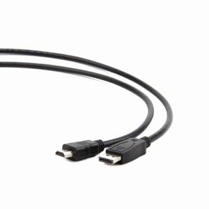 Kabel GEMBIRD CC-DP-HDMI-1M (DisplayPort - MHDMI M - 1m; kolor czarny) - 2876061783