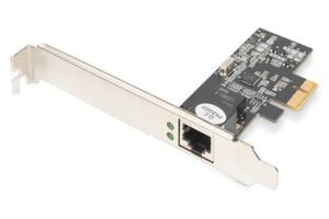 KARTA SIECIOWA PRZEWODOWA PCI EXPRESS 1X RJ45 2.5 GIGABIT ETHERNET 2500MBPS DN-10135 - 2874213653