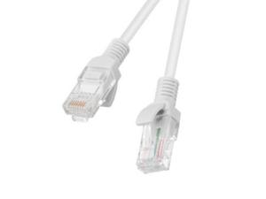 Patchcord UTP Lanberg PCU5-10CC-0500-S (RJ45 - RJ45 ; 5m; UTP; kat. 5e; kolor szary) - 2876561407