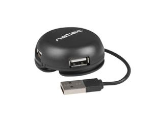 Hub NATEC Bumblebee NHU-1330 (4x USB 2.0; kolor czarny) - 2874858228