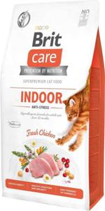 Care Cat Grain Free Indoor Anti-Stress - sucha karma z kurczakiem dla kota - 7 kg - 2875720093
