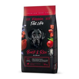 Dog for life Beef & Rice - sucha karma dla psa - 12 kg - 2875721243