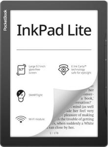 Ebook PocketBook InkPad Lite 970 9,7" 8GB Wi-Fi Mist Grey - 2877413985