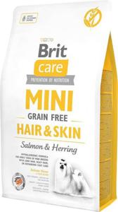 Care Mini Hair&Skin Salmon&Herring - sucha karma dla psa - 2 kg - 2877414075