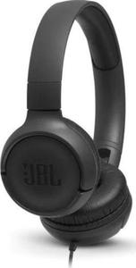 Suchawki JBL Tune 500 (czarne, nauszne, z wbudowanym mikrofonem) - 2878650069