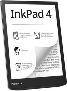 Ebook PocketBook InkPad 4 743 7,8" 32GB Wi-Fi Stardust Silver - 2877651338
